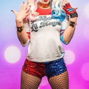 Harley Quinn Cosplay Costume Suicide Squad